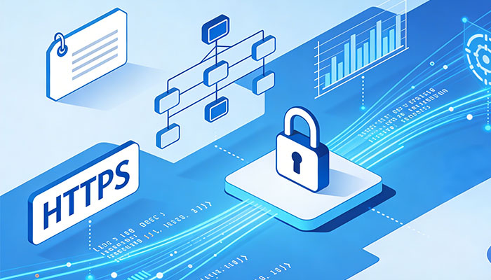 网络数据标签标识技术要求：采用HTTPS安全传输协议加密传输